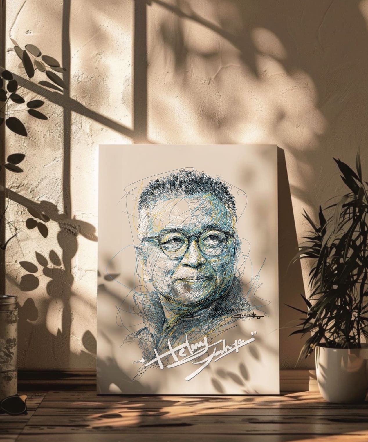 Karya scribble Prasetiadepe — Potrait 02