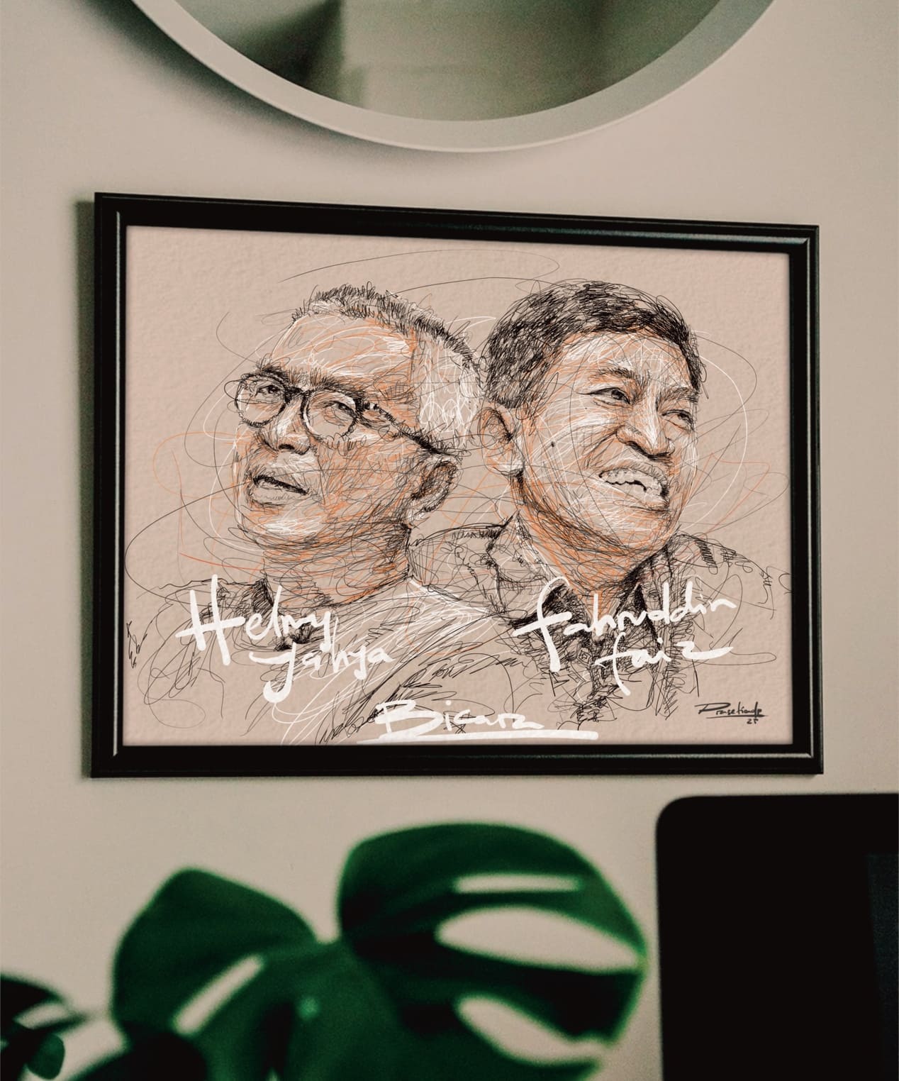 Karya scribble Prasetiadepe — Potrait 04
